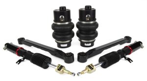 BMW 320i Air Suspension Kit - Rear - Air Lift - Double-bellow Air Springs, 30 Levels of Damping Adjustability - `20-`24